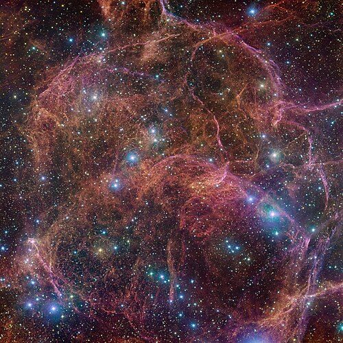 Vela supernova - VST - Eso2214a