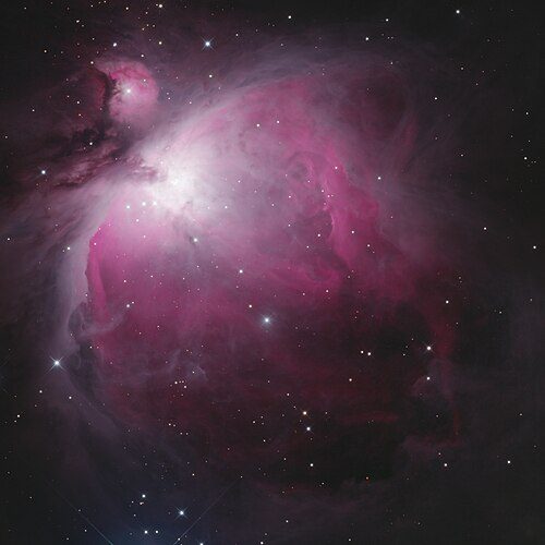 Orion Nebula multiband 2x2 mosaic - RGB